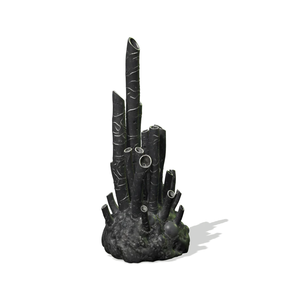 Turn the Harmonic Tubes specimen from Veyrath’s Black Mineral Plain.
